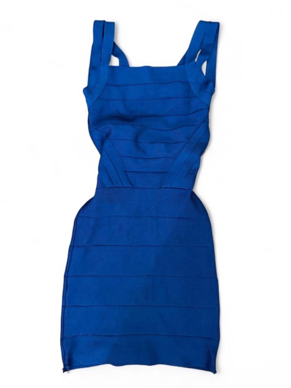 Bebe Royal Blue Bandage Bodycon Dress – Size Small
